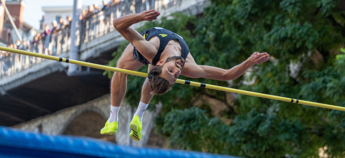 Loïc Gasch à Athletissima